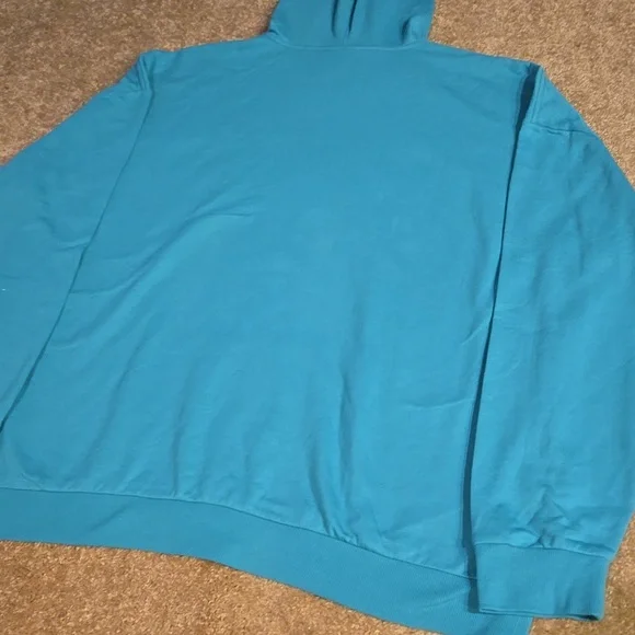 NWT Disney The Little Mermaid Women's Teal Aquamarine Hoodie Sweatshirt 3X - Picture 10 of 11